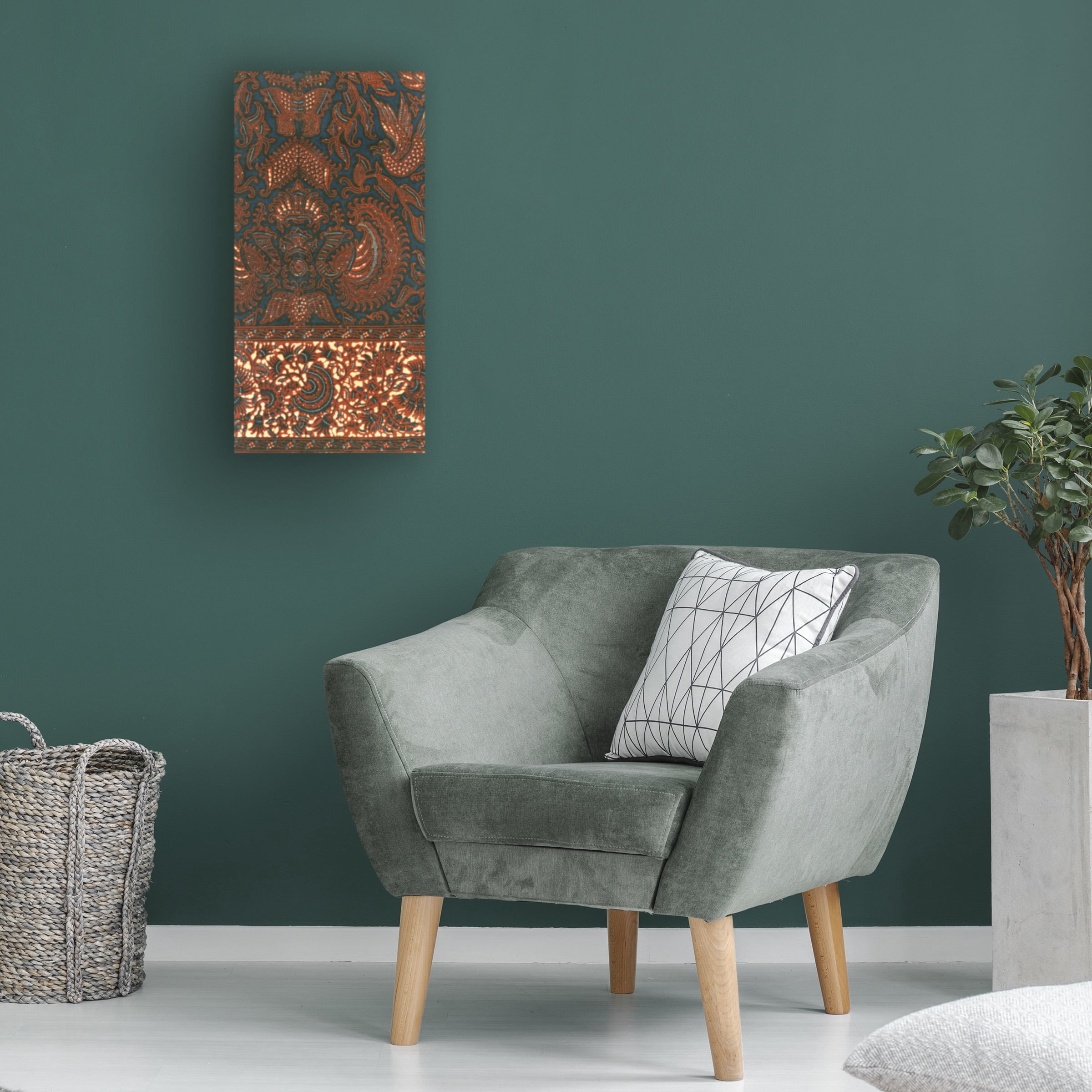Baxter Mill Archive 'Indonesian Batik IV' Canvas Art