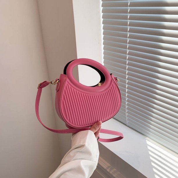 Bolso de mano retro, bolso cruzado informal de moda para mujer, bolso cruzado portátil, bolso pequeño
