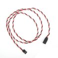 thumbnail image 4 of Cables de extensión para servomotores de 60 hilos trenzados, 100 cm, 5 piezas, negro, rojo y blanco para drones FPV RC, 4 of 8