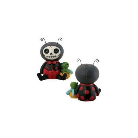 - Dots Ladybug Furry Bones Statue