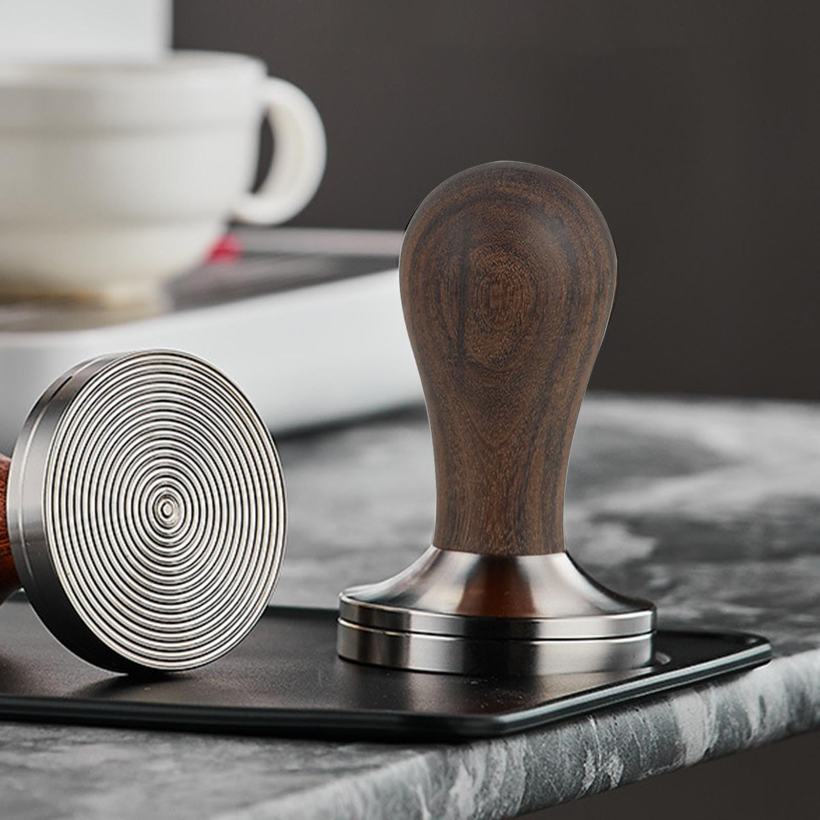 58mm Coffee Tamper, Espresso Tamper Barista 58mm Hand Tamper by CrossCreek  with Stainless Steel Flat Base 6296-51202-01A 