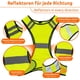 thumbnail image 3 of 1x Chaleco reflectante para correr, chaleco de alta visibilidad para niños y mujeres, chaleco protector para correr con tiras reflectantes, chaleco para correr, tamaño, 3 of 5