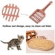 thumbnail image 4 of Palas para arena para gatos, palas para arena para gatos, 5 palas de plástico para arena para gatos, contenedor de pala para arena para gatos, pala para arena para gatos, pala para gatitos, gatos, mas Namotu MZQ-0087, 4 of 6