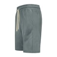 thumbnail image 7 of BLCHUNen Gym Shorts for Men Casual Elastic Waist Lightweight Breathable Summer Running Workout Shorts with Pockets, 7 of 7