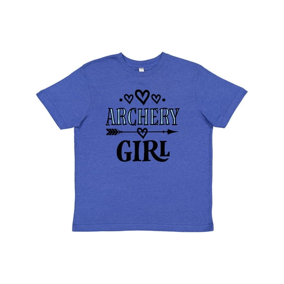 Inktastic Archery Girl Bow Hunting Youth T-Shirt