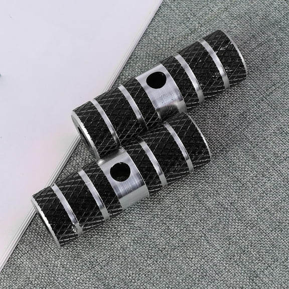 WHAMVOX  Bike Cycling Rear Stunt Mountain Parts Pegs Bicycle Foot Black