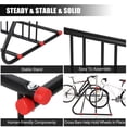 thumbnail image 4 of QinaQin Commercial Grid Rack for 5/10 Bicycles, Heavy-Duty Bicycle Storage Rack, Powder-Coated Steel Floor Rack, Suitable for Garages Or Shops, 4 of 7