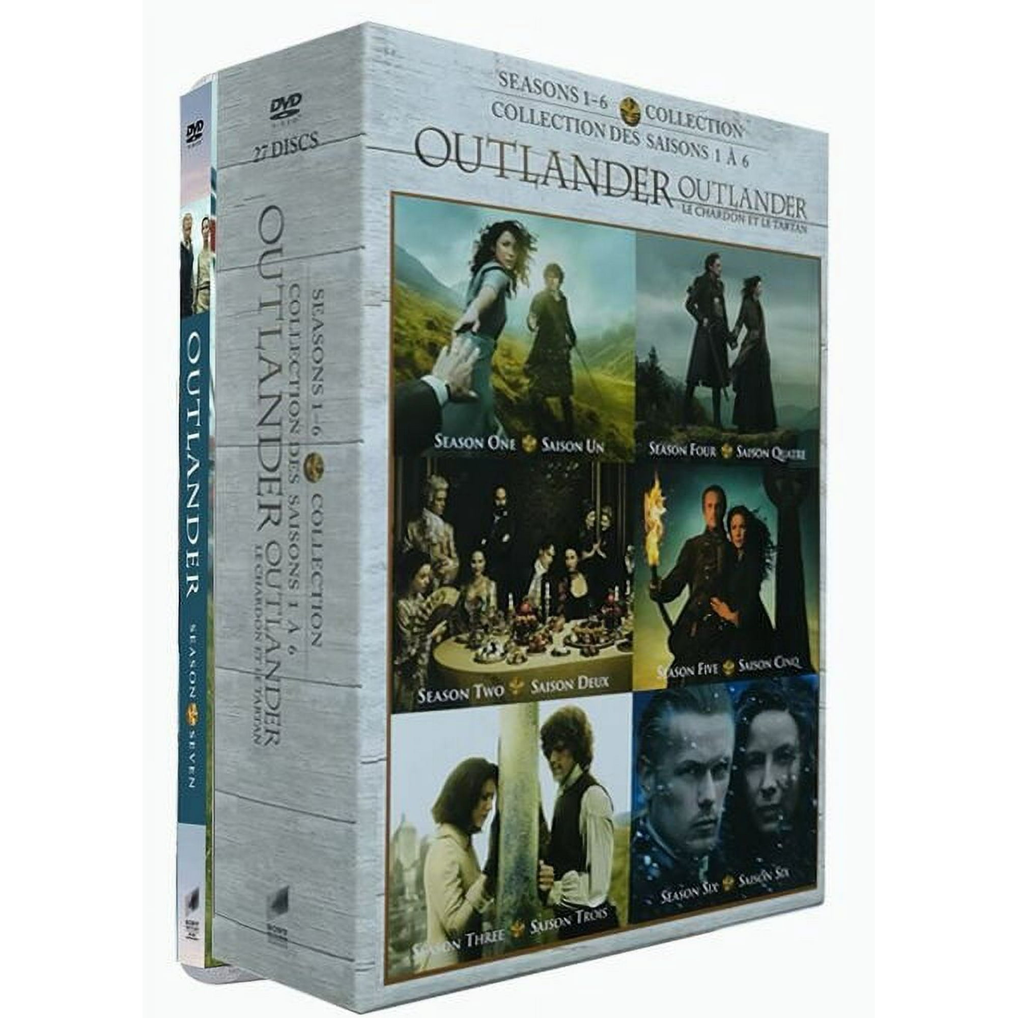 Outlander Historical Drama TV Series Complete Seasons 1-7 DVD Set