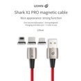thumbnail image 2 of WSKEN SHARK X1 PRO Cable de carga magnético Nylon trenzado Magnético, 2 of 8