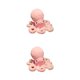 thumbnail image 3 of Juguetes de peluche Vogacara pulpo Rosa 30 centimetros 2piezas, 3 of 6