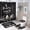 style-73, variant on Shower Curtain 4 Piece Set Life Is Better Around The Campfire Shower Curtain And Rugs Shower Curtain Set Happy Camping 12 Plastic Hooks for Bathroom Decor Set 72inch X 72inch