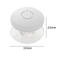 thumbnail image 4 of Abbracc 4X 3 Pieces Toilet Flush Button Home Decor Easy Installation Toilet Push, 4 of 9