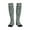 2 Black-2, variant on Hedgehogs and Flowers Compression Socks for Women and Men 20-30mmHg-Circulation Support Socks Knee High Nurse Pregnant Running Medical and Travel Athletic