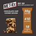 thumbnail image 3 of Barritas de proteína MET-Rx Big 100 Colossal con chispas de chocolate 9 x 100 g, 3 of 4