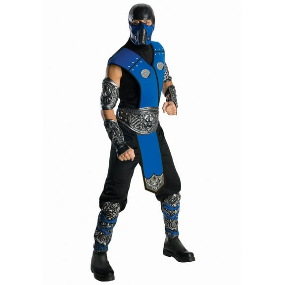 Mortal Kombat Subzero Costume for Adults by Rubies, Men's One Size