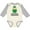 Natural and Heather, variant on Inktastic Irish Nana Little Leprechaun Boys or Girls Long Sleeve Baby Bodysuit