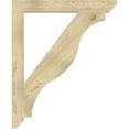 thumbnail image 3 of Ekena Millwork 4"W x 36"D x 44"H Funston Slat Rough Sawn Bracket, Douglas Fir, 3 of 4