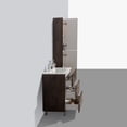 thumbnail image 5 of Eviva Joy 24" Rosewood Freestanding Bathroom Vanity w/ White Integrated Top, 5 of 5