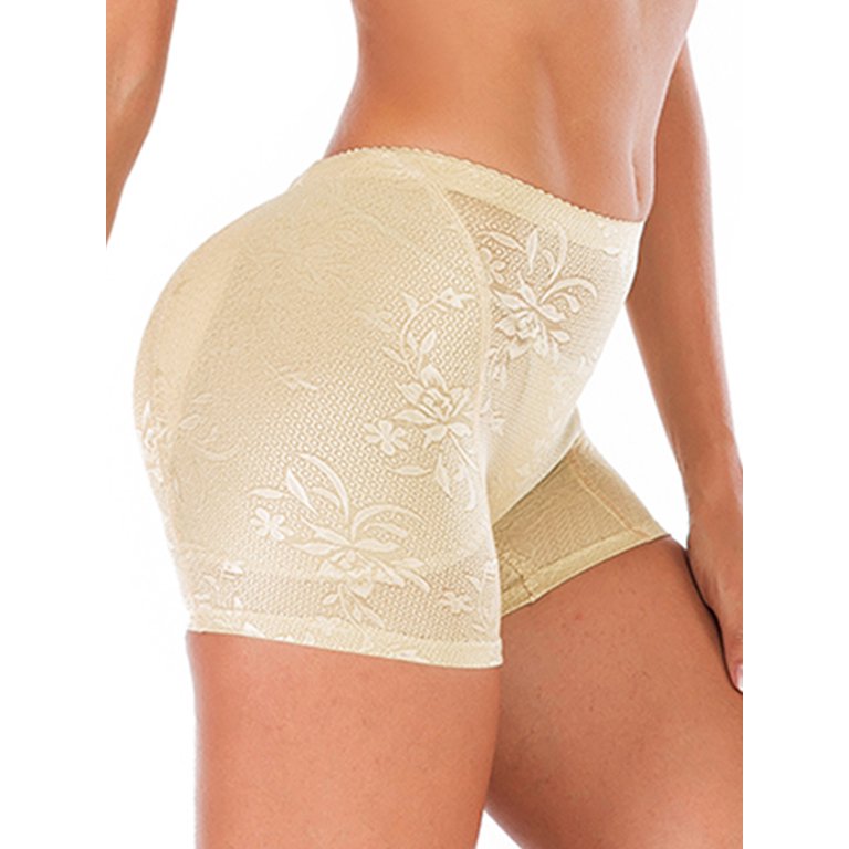 Women Padded Seamless Underwear Hip Enhancer Body Shaper Tummy