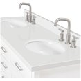thumbnail image 6 of Ariel D061dwqovo Kensington 61" Free Standing Double Oval Basin Vanity Set - White, 6 of 7