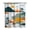 White-359, variant on Boho Beachy Shower Curtain, Hawaiian Sunset Island and Exotic Palm Tree Landscape, Coastal Paradise Waterproof Fabric with Hooks, for Home, Airbnb, Spa, or Summer Rental