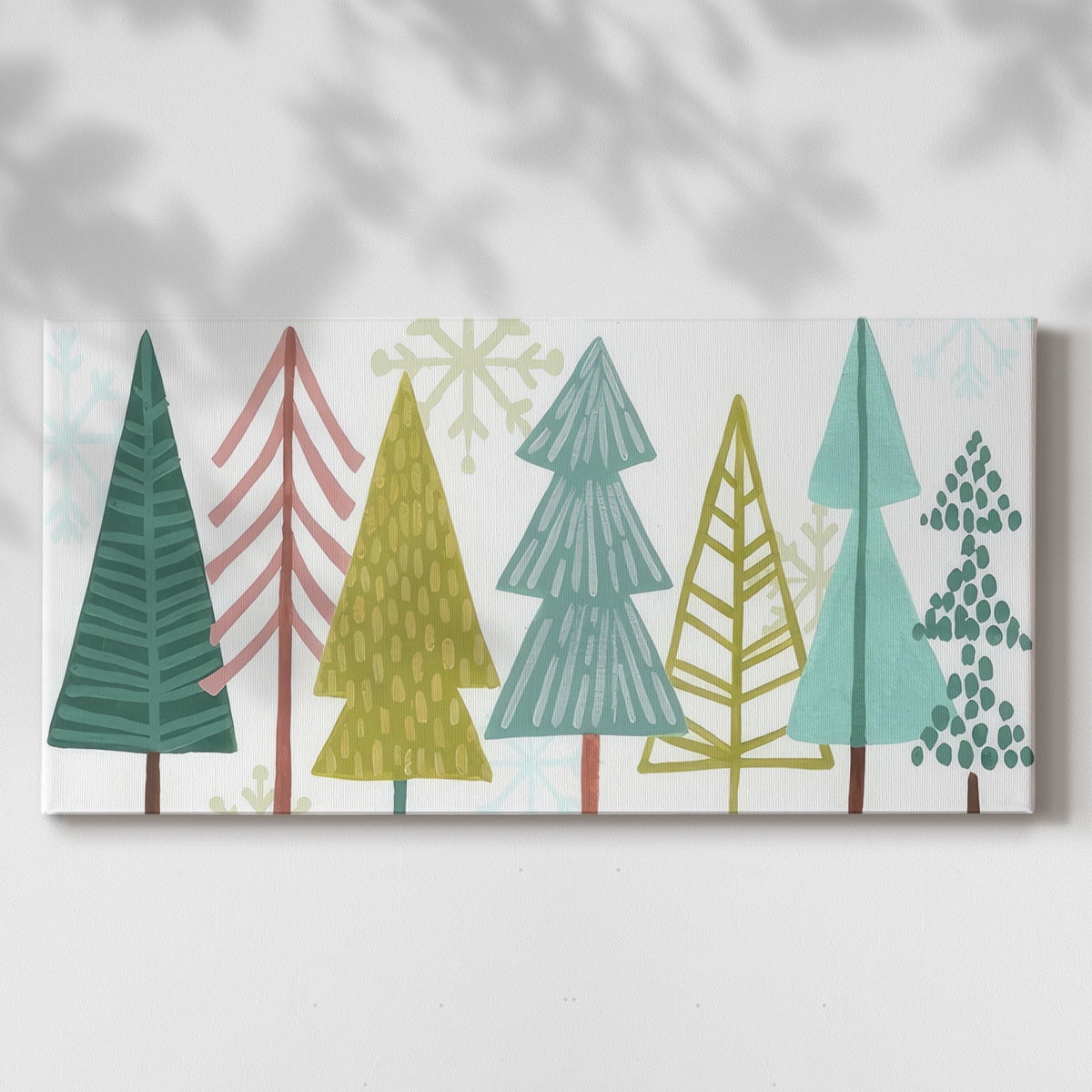 Modern Holiday Collection D- Gallery Wrapped Canvas