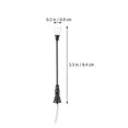 thumbnail image 2 of Miniature Yard Lamps Garden Light Sand Table Scene Black Abs Material for 5Pcs, 2 of 4