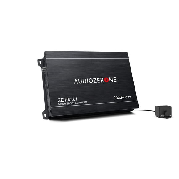 Amplificador de audio para coche AUDIOZERONE ZE1000.1 2000W Monoblock