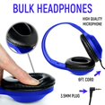 thumbnail image 2 of Eduvy Bulk Auriculares para Aula con Micrófono, Paquete Escolar de Alta Resistencia Auriculares con Cable para Estudiantes. Suministros imprescindibles para profesores desde la primaria hasta la unive, 2 of 5