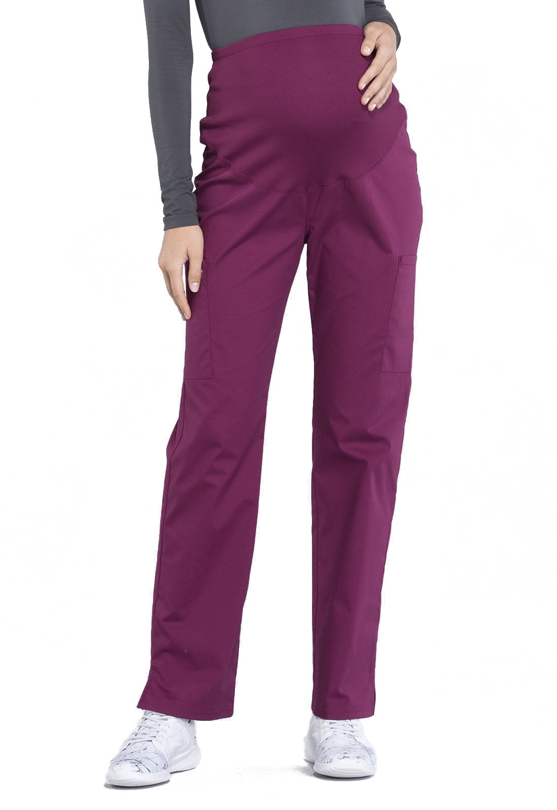 Download Cherokee - Cherokee Workwear Professionals Women Scrubs Pant Maternity Straight Leg, Plus Size ...