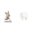 thumbnail image 1 of Figuras de payasos,Estatua de payaso,escultura,adorno de mesa,Colección de estatuillas de payasos adorables,Figura de elefante,Figura decorativa de elefante estilo Feng Shui para el hogar, 1 of 8