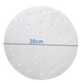 thumbnail image 1 of Hi.FANCY 100pcs 7/8/9 Inch Air Fryer Liners Perforated Non-stick Mat Steaming Baking Cooking White Pot Oil Paper Accessories, 1 of 1