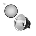 thumbnail image 1 of 7'' Standard Reflector Diffuser Lamp Shade Dish + 10 20 30 40 50 Degree Honeycomb Grid For Studio Flash Speedlite ,Photographic Equipment, 1 of 6