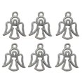 thumbnail image 2 of DIY Pendant Charms Alloy Hollow Angel Pendant Charms for Bracelet 50Pcs, 2 of 5
