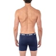 thumbnail image 4 of Gary Majdell Sport Men's Microfibre Boxer Brief, Moisture-Wicking Underwear, 4 Pack (Navy, Small), 4 of 5