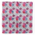 thumbnail image 1 of Bimba Pink Carnation Floral Pure Silk Printed Head Bandanas Summer Neck Wrap Scarf 40 x 80 Inches, 1 of 6