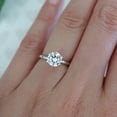 thumbnail image 4 of Amore Engagement Ring Women 1 Ct Moissanite 14K Gold Solitaire Ginger Lyne Collection, 4 of 7