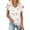 Multicolor, variant on Sakmal Short Sleeve Ladies Tops Plus Size White V-Neck Floral T-Shirts Ladies Shirts