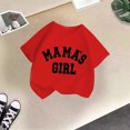 thumbnail image 5 of Toddler Girl Shirts 5T Kid Girls Cute Graphic Print Round Neck Short Sleeve Tee Summer Casual T Shirt Red T-Shirts to Big Kid,8-9Y, 5 of 5