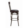 thumbnail image 3 of Tabouret de bar à dossier en O et X Jace, 3 of 5