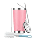 thumbnail image 1 of Vaso Térmico Bloosom  Portátil De Acero Inoxidable 20oz Con Calor/frí Rosa, 1 of 4