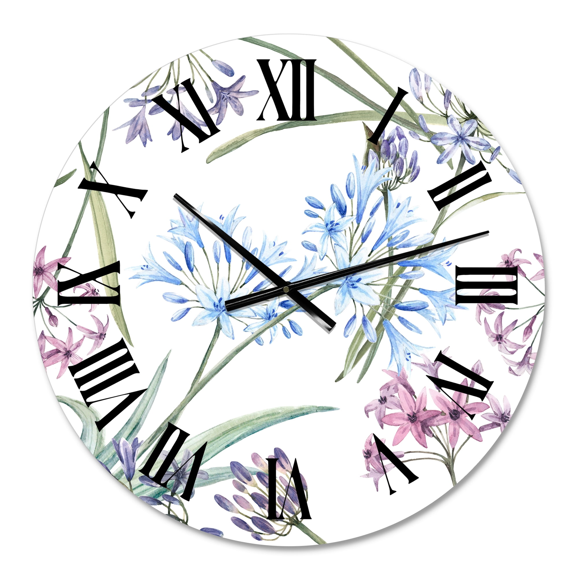 Designart 1 in Quartz Traditional Wall Clock