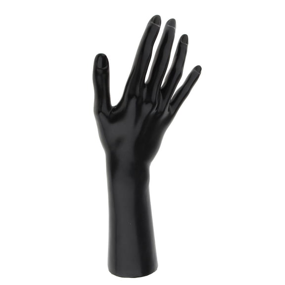 Free Stand Female Manikin Hand Jewelry Displaying Black