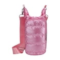 thumbnail image 2 of Adjustable Insulated Water Bottle Sleeve Crossbody Strap Bottle Carrier Bag Outdoor Gym Hiking Travel Protective Water Bottle Holder Thermal Padded Storage Pouch, 2 of 6