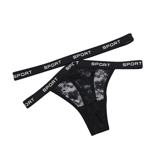 Xihbxyly Tanga Sexy Transparente de Cintura Baja para Mujer, Tejido de Malla Suave y Transpirable, Espalda En T Sin Costuras, Cómodo para Uso Diario, Ideal para Uso Casual o de Maternidad, Lavable a