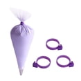 thumbnail image 3 of Seal Frosting Strap Cream Piping Bag Icing Ties Baking Cake Sealing Decorating Ring 20 Pcs, 3 of 6