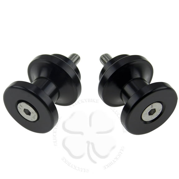 Swingarm Spools Sliders Yamaha R1 R6 Aprilia RSV 1000 Triumph 675 Triple Black