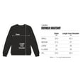 thumbnail image 5 of Popfunk Wheel of Fortune Bankrupt Women's Crew Sweatshirt, Black, Small, 5 of 5