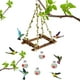 thumbnail image 5 of Comederos para colibríes 2024. Comederos para colibríes para exteriores. Comederos colgantes a prueba de hormigas y pájaros para exteriores. Decoración de jardín para exteriores., 5 of 6