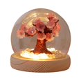 thumbnail image 3 of Lámpara de noche DIY, lámpara de mesa, lámpara para dormir, decoración, luz ambiental, flor, noche melocotonero, 3 of 9